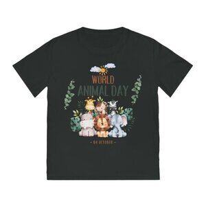World Animal Day Nature Awareness Graphic Unisex T-Shirt